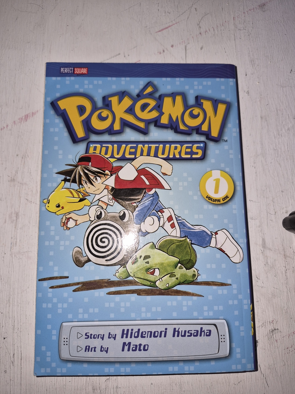 Pokémon Adventures Volume 1 Manga - Blue Cover